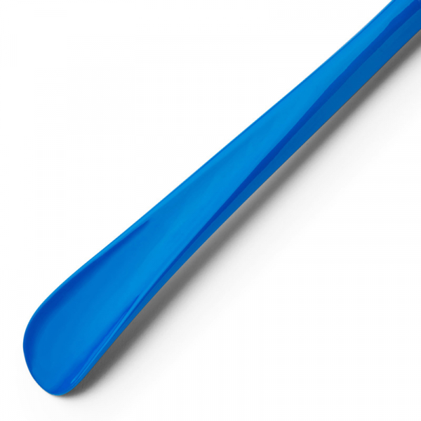 Utile4 shoehorn, lanyard fluo blue, detail spoon