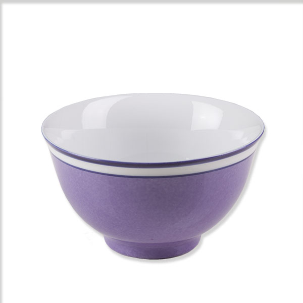 Bowl lilac , Porcelain, Reichenbach