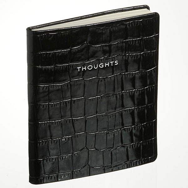 Notebook, leather bound, Diary, Trixi Gronau