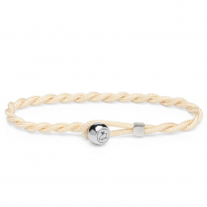 Pig & Hen Armband EASY ED ivory | silver